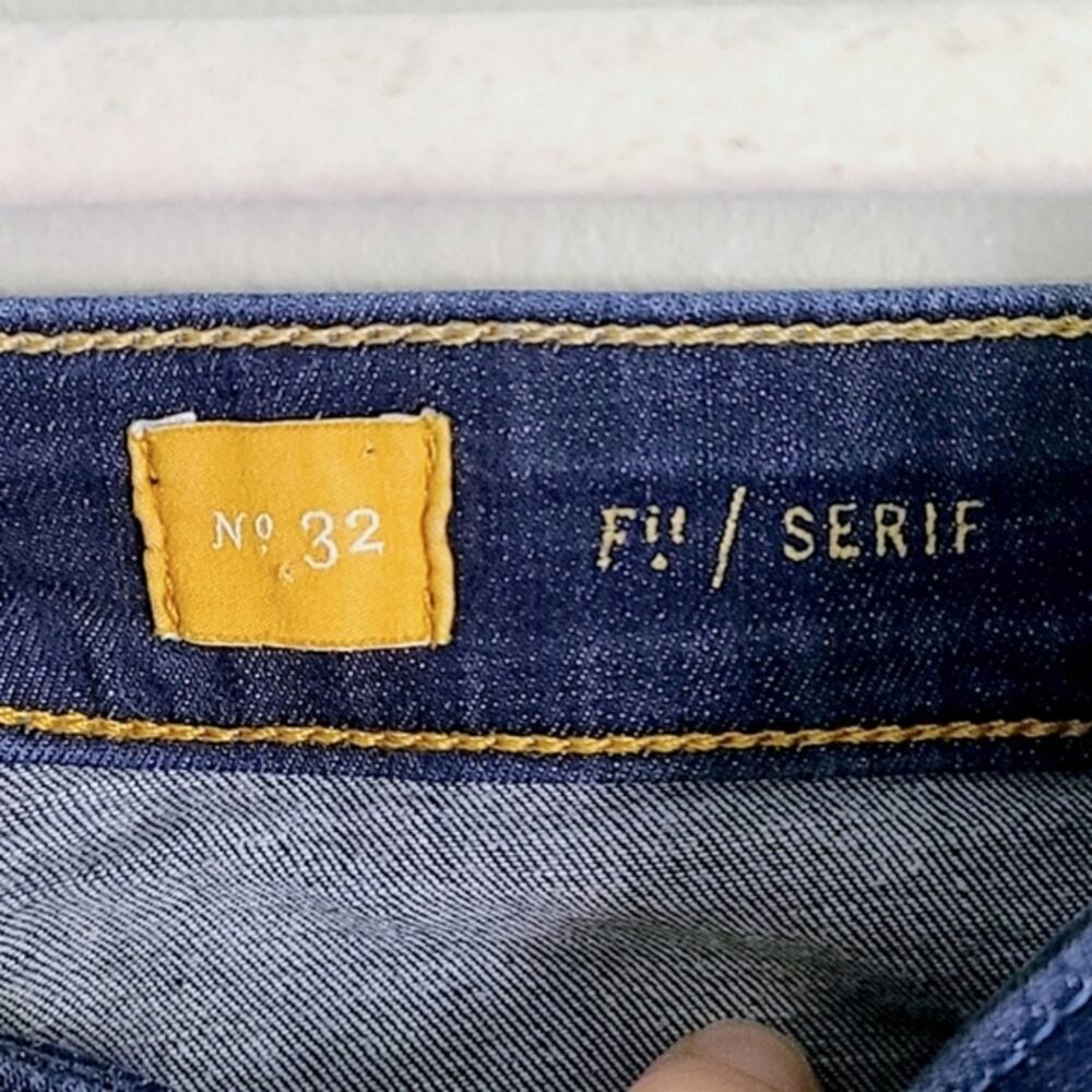 Pilcro and the Letterpress Skinny Jeans Size 32 Herringbone Pattern - Picture 9 of 11